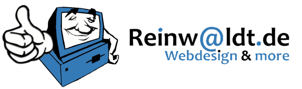 Logo Webdesigner Reinwaldt.de - Webdesign & more